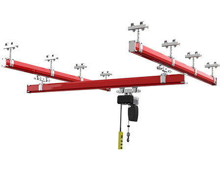 KBK Soft та легкий комбінований тип Crane.jpg KBK Soft And Light Combined Type Crane.jpg