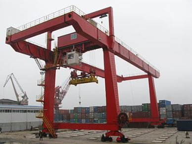 50 тонн Мобільний Портал Double Girder контейнерний козловий кран Ціна
