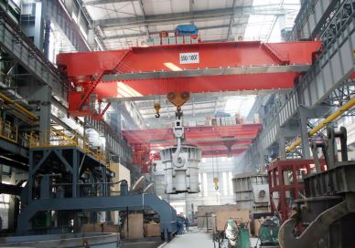 QD подорожі 350 тонну Мостовий кран